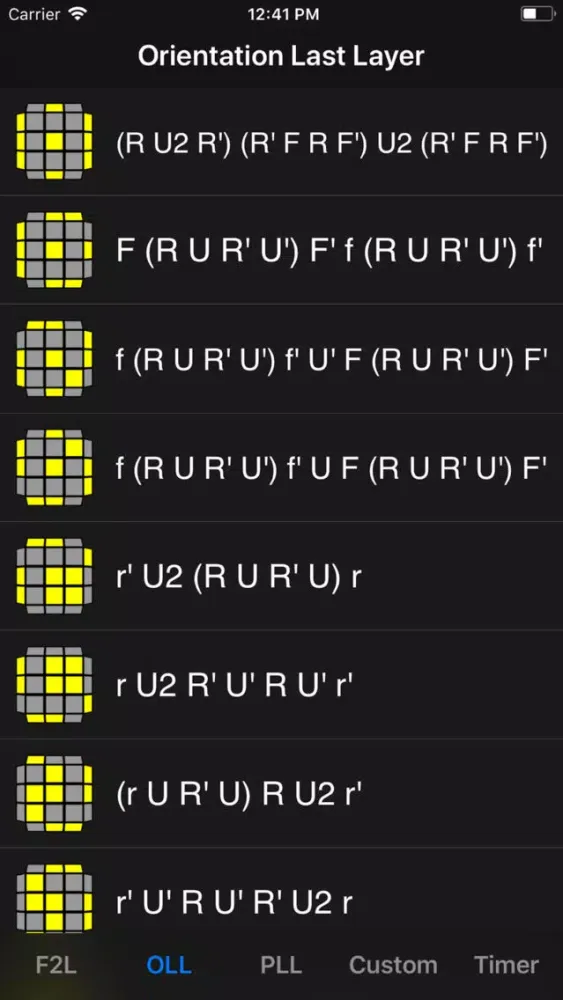 Cube Algorithms Pro Screenshots
