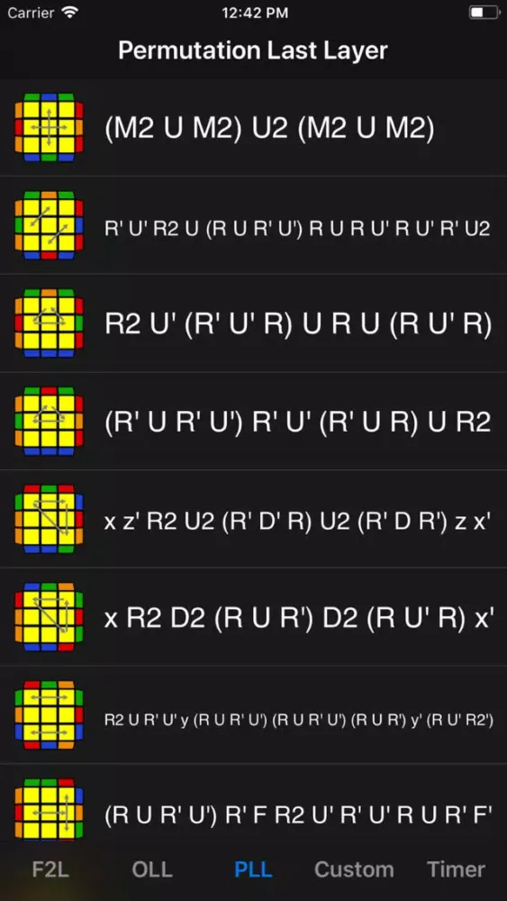 Cube Algorithms Pro Screenshots