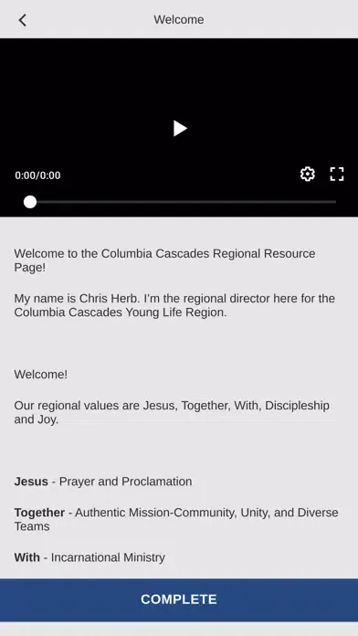 Young Life Columbia Cascades应用截图