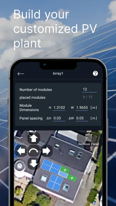 Tangkapan skrin PV Calculator Premium