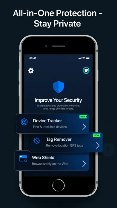 Capturas de tela do Secury - Anti Spy Security