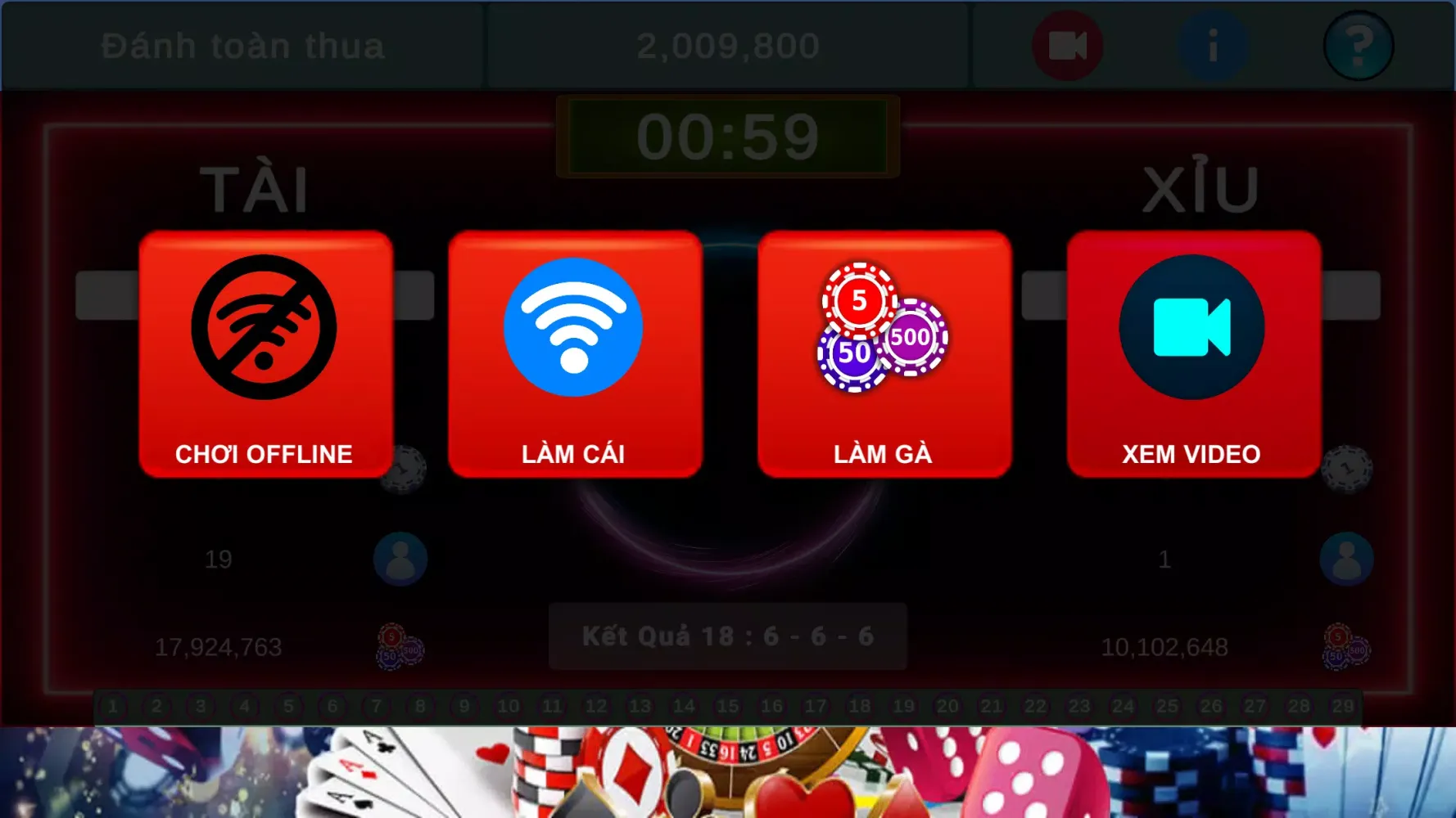 Tài Xỉu Offline应用截图