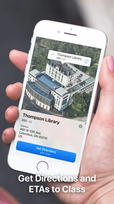 Tangkapan skrin UniversityGO - Campus Maps