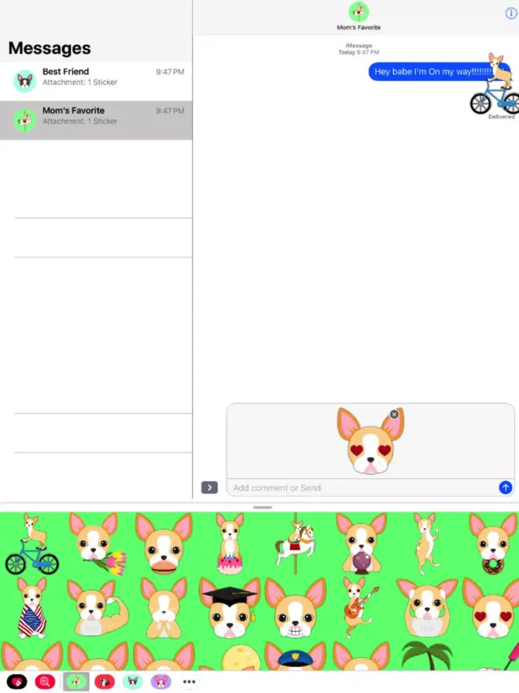 Скриншоты Blonde Boston Terrier iPad 