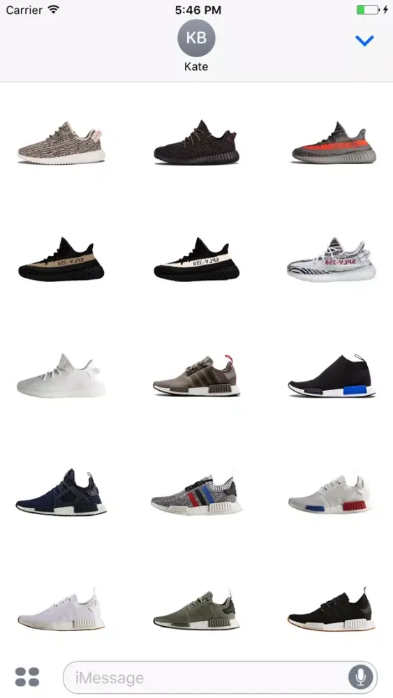 Ảnh chụp màn hình của Hype Beast Sneaker Head Stickers