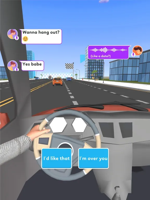ภาพหน้าจอของ Chatty Driver - Yes or No iPad 