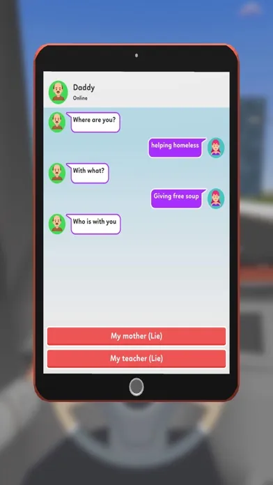 ภาพหน้าจอของ Chatty Driver - Yes or No