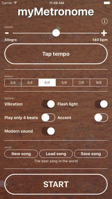 Screenshot di myMetronome