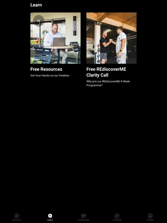 Screenshot di REforME iPad 
