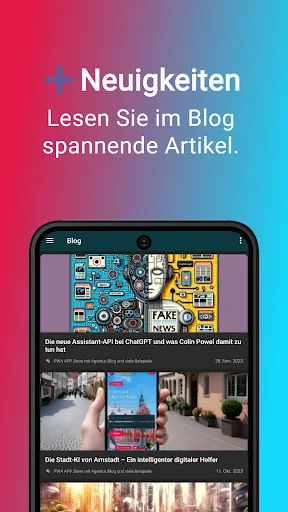 Скриншоты PWA APP Store & Tools