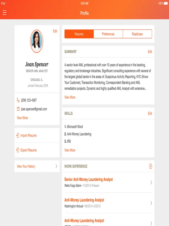 PwC Talent Exchange iPad 应用截图