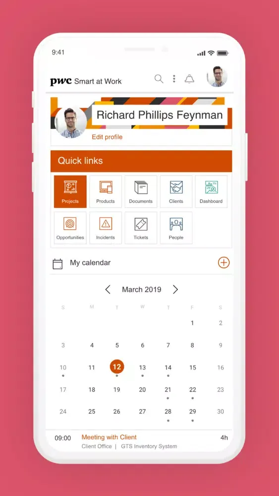 Tangkapan skrin Smart at Work