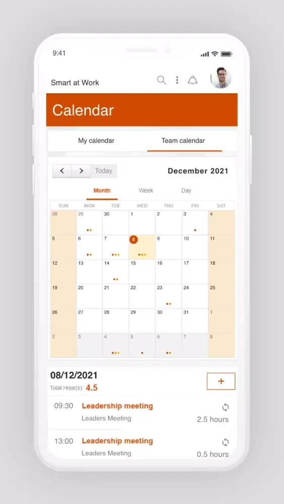 Tangkapan skrin Smart at Work