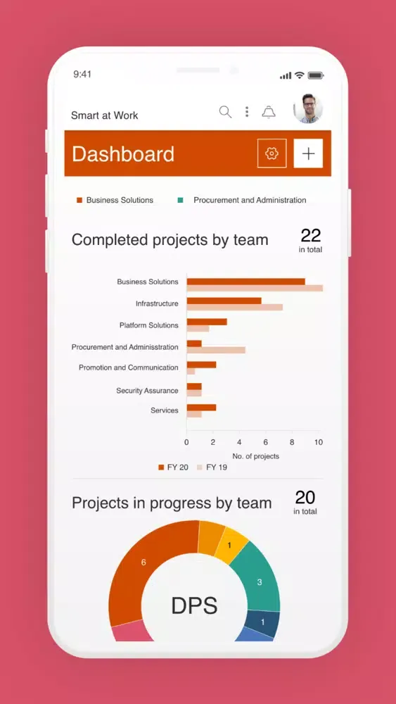 Tangkapan skrin Smart at Work