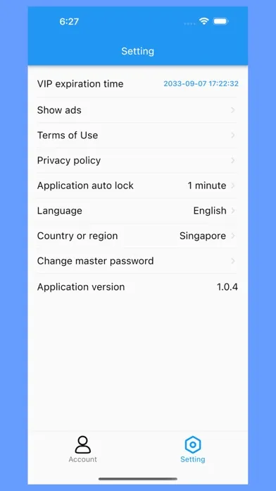 Ảnh chụp màn hình của SuperPass