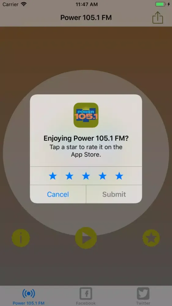 Power 105.1 FM应用截图