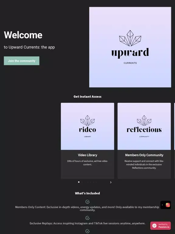 Screenshot di Upward Currents iPad 