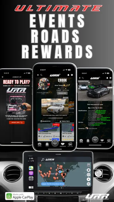 Captures d'écran de Ultimate Road Rally