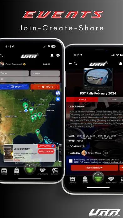 Captures d'écran de Ultimate Road Rally