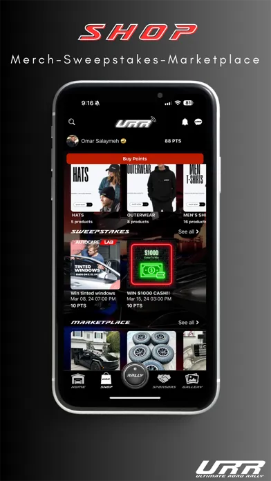 Captures d'écran de Ultimate Road Rally