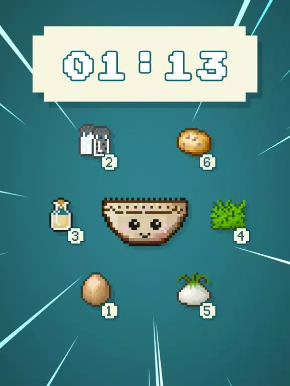 Capturas de tela do Potato Salad Challenge Game iPad 