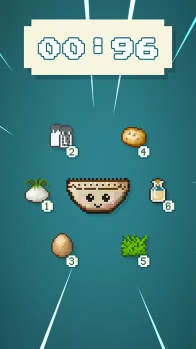 Capturas de tela do Potato Salad Challenge Game