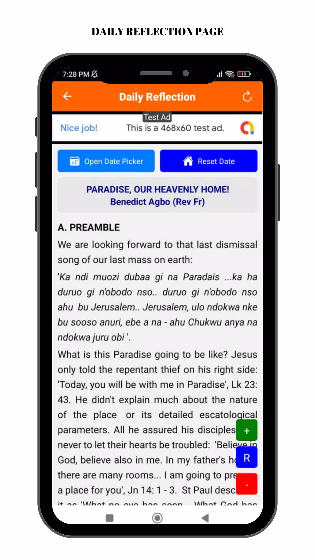 Catholic Missal-English & Igbo Screenshots