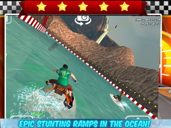 Capturas de pantalla de Extreme Power Boat Racers iPad 