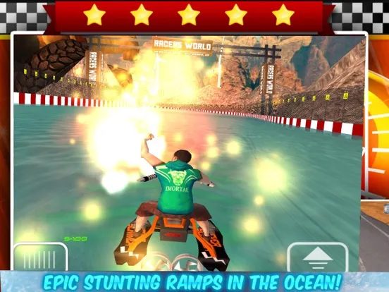 Capturas de pantalla de Extreme Power Boat Racers iPad 