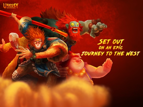 Unruly Heroes iPad 应用截图