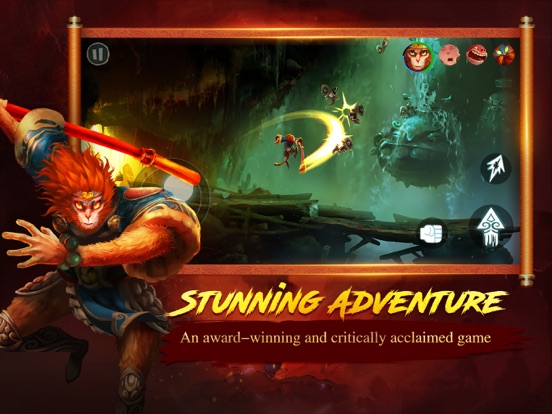 Unruly Heroes iPad 应用截图