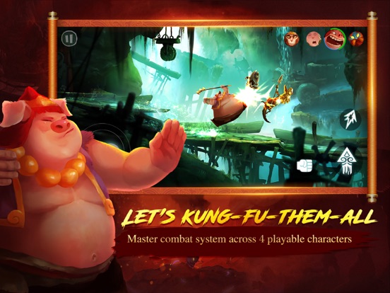 Unruly Heroes iPad 应用截图