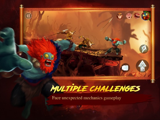Unruly Heroes iPad 应用截图