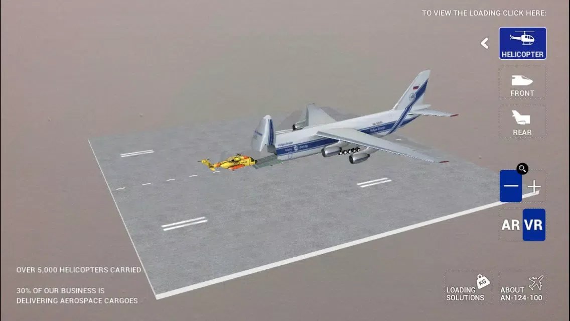 Volga-Dnepr loading simulator Screenshots