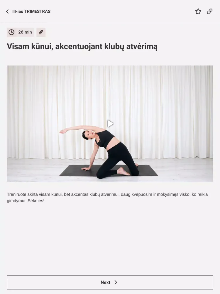 Mama Pilates स्क्रीनशॉट