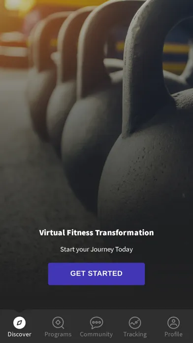 Zrzuty ekranu Virtual Fitness Transformation