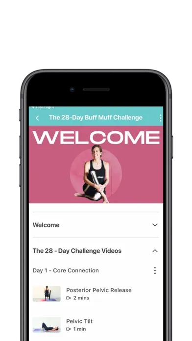 Capturas de pantalla de Buff Muff Pelvic Floor App