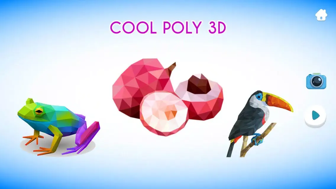 تصاویر Unicorn 360 Poly Puzzle