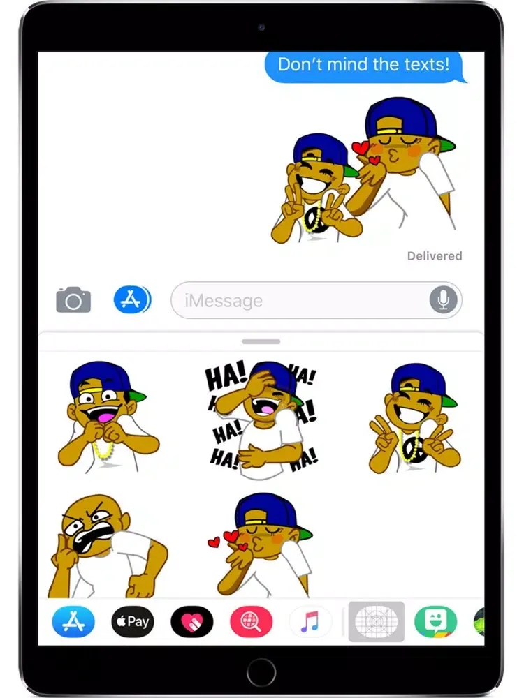 PxLxA Stickers iPad  Ekran Görüntüleri