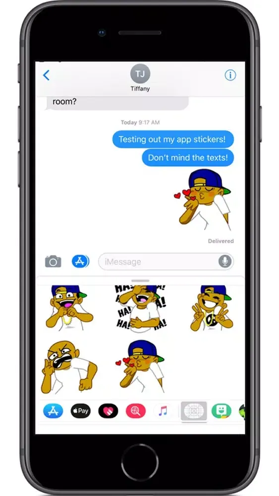 PxLxA Stickers Ekran Görüntüleri