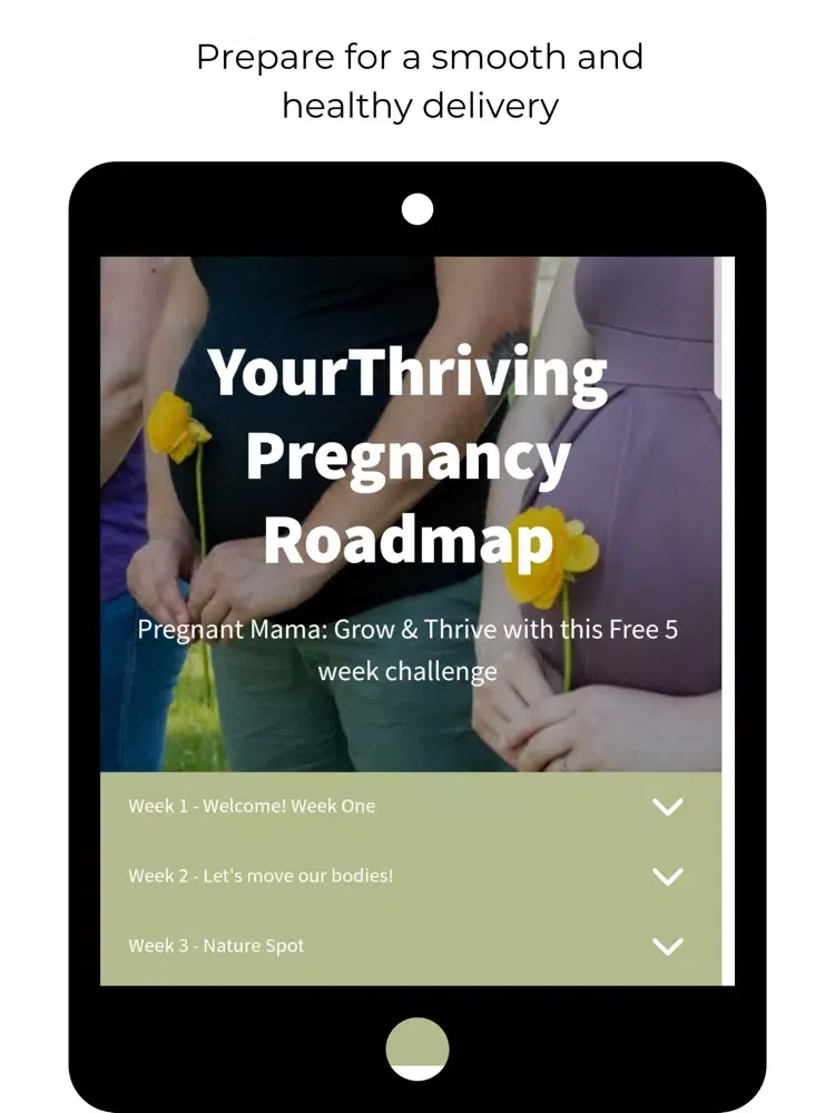 Your Thriving Pregnancy iPad  Ekran Görüntüleri