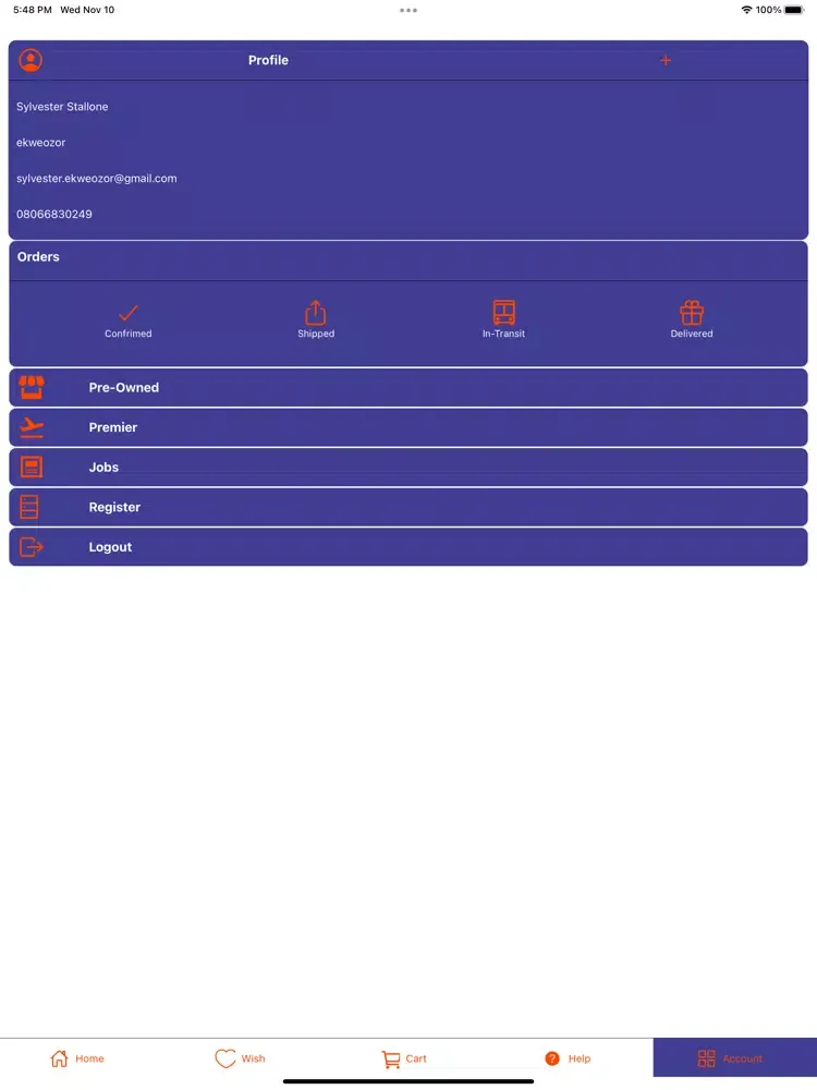Скриншоты PX Stores iPad 