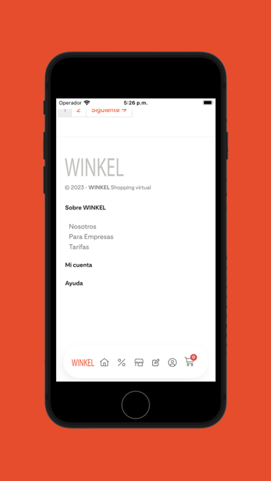 Ảnh chụp màn hình của Winkel