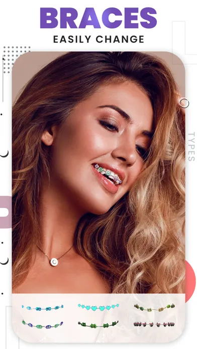 Braces Booth Editor Screenshots