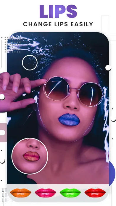 Braces Booth Editor Screenshots