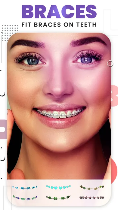 Braces Booth Editor Screenshots