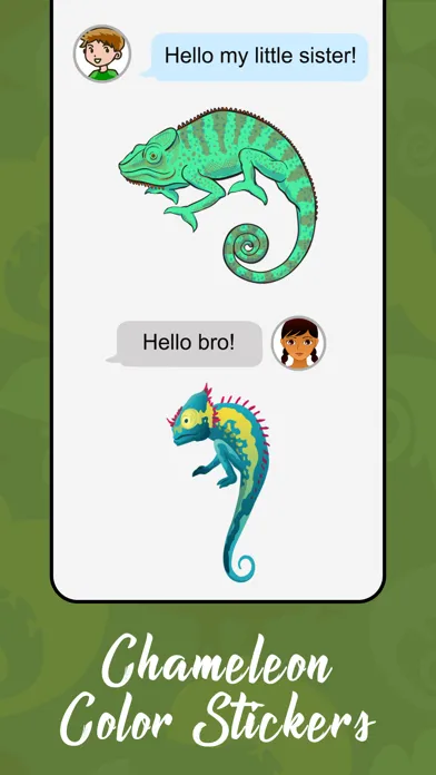 Ảnh chụp màn hình của Chameleon Color Stickers