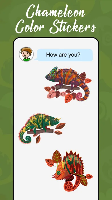 Ảnh chụp màn hình của Chameleon Color Stickers