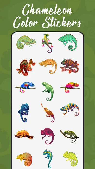 Ảnh chụp màn hình của Chameleon Color Stickers