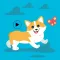 Cute Corgi Animated Emojis